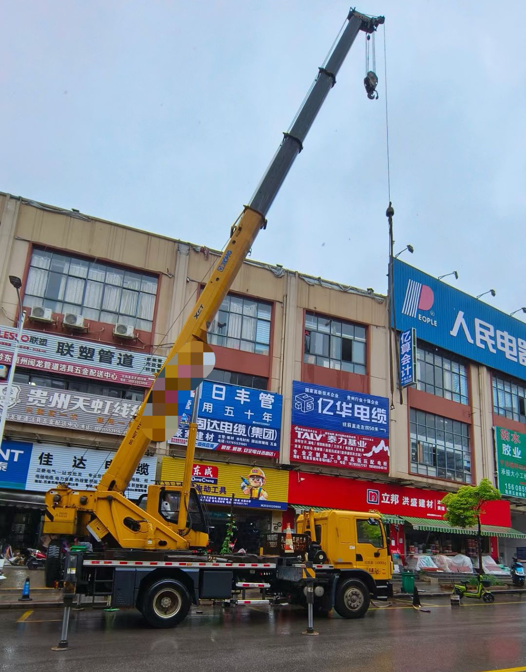 江城县吊车吊机租赁桥梁吊装